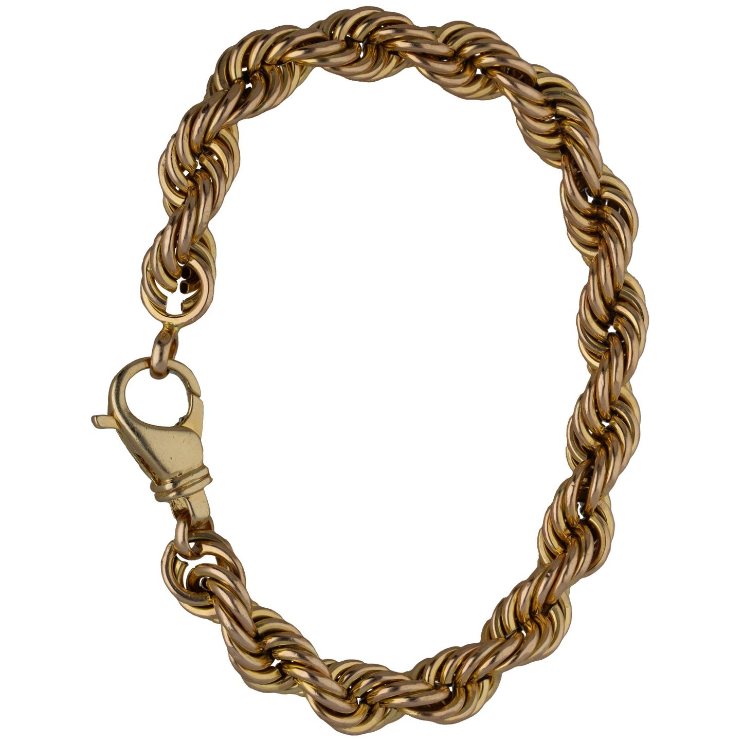 9ct Gold Rope Bracelet