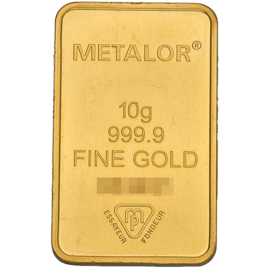 24ct 10g Gold Bar