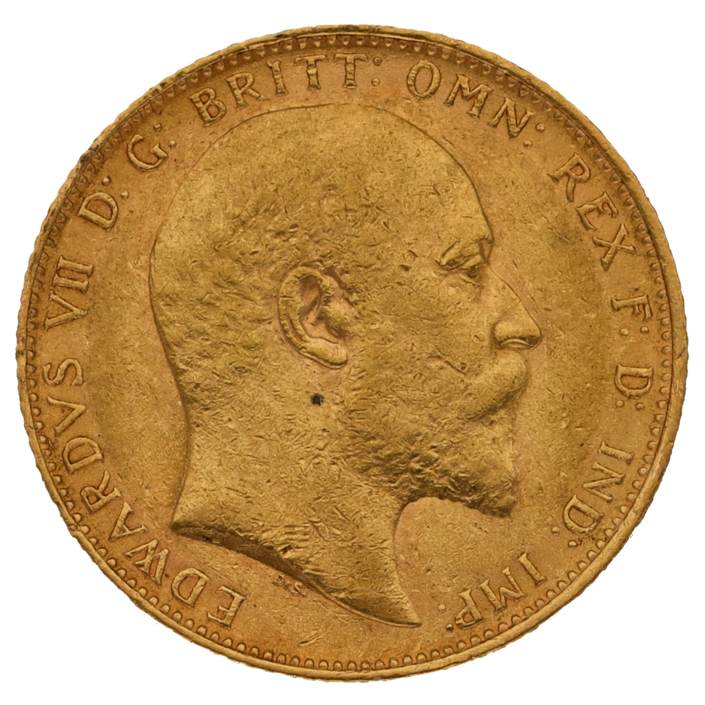 22ct Gold King Edward VII Full Sovereign Coin 1904