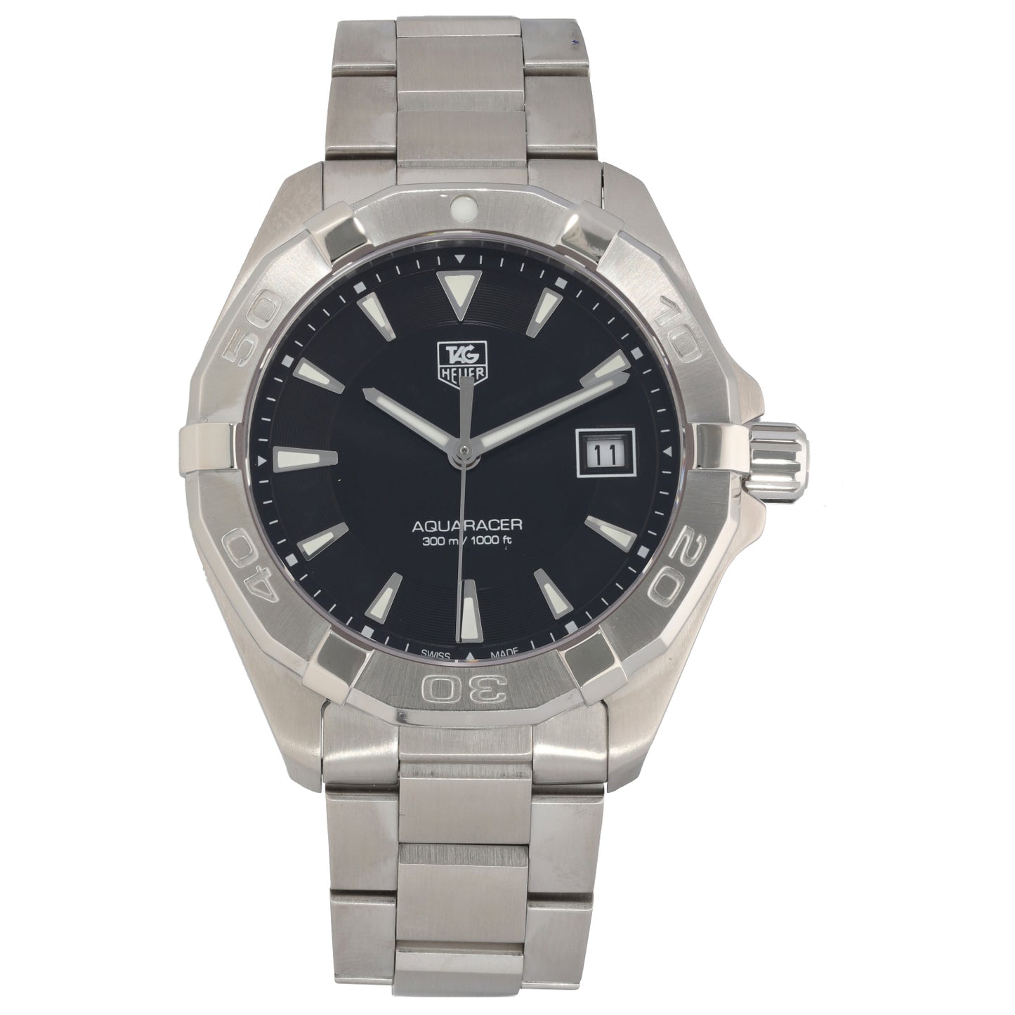 Tag Heuer Aquaracer WAY1110 41mm Stainless Steel Watch