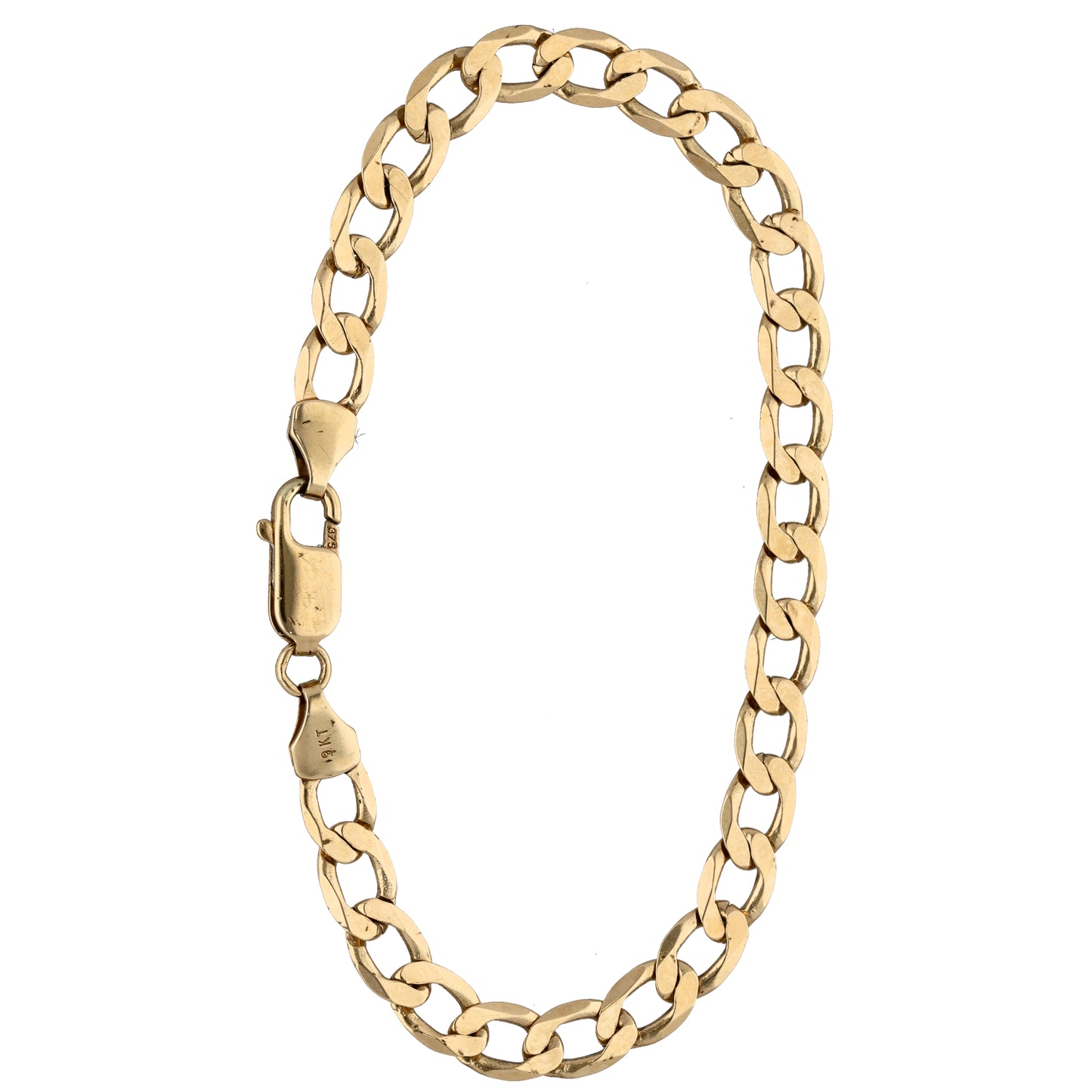 9ct Gold Curb Bracelet