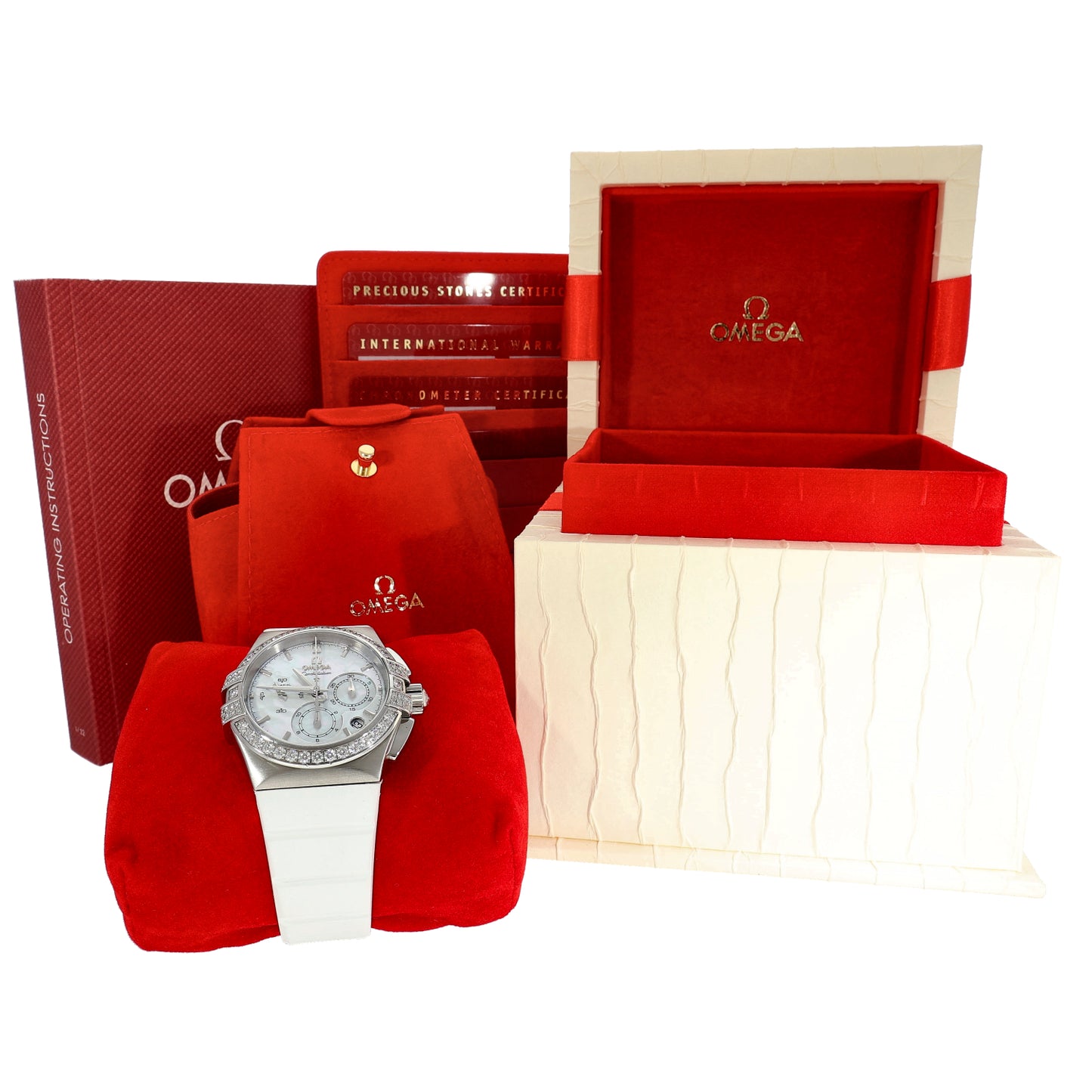 Omega Constellation Double Eagle 121.17.35.50.05.001 35mm Stainless Steel Watch