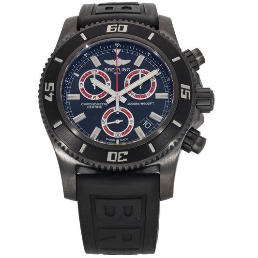 Breitling Superocean Chronograph M2000 M73310 46mm PVD Stainless Steel Watch