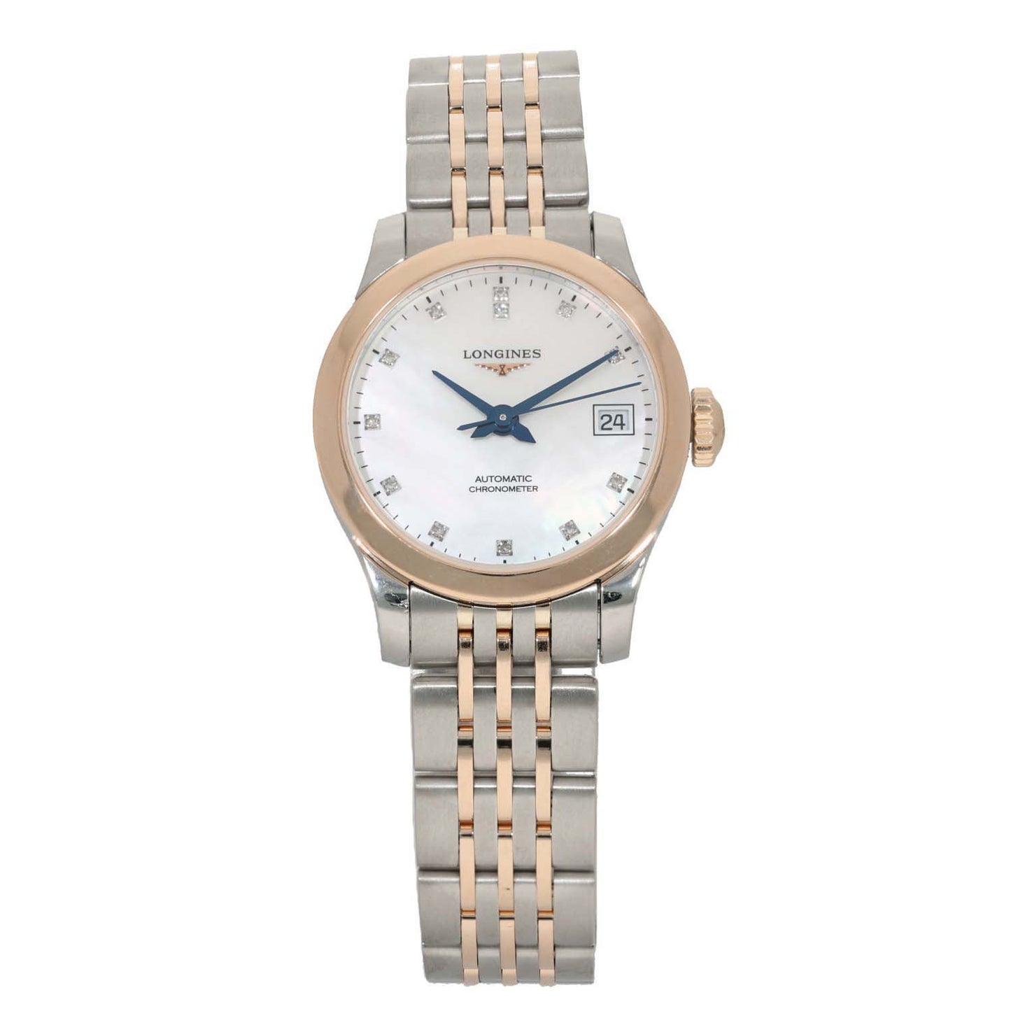 Longines Record L2.320.5 26mm Bi-Colour Watch