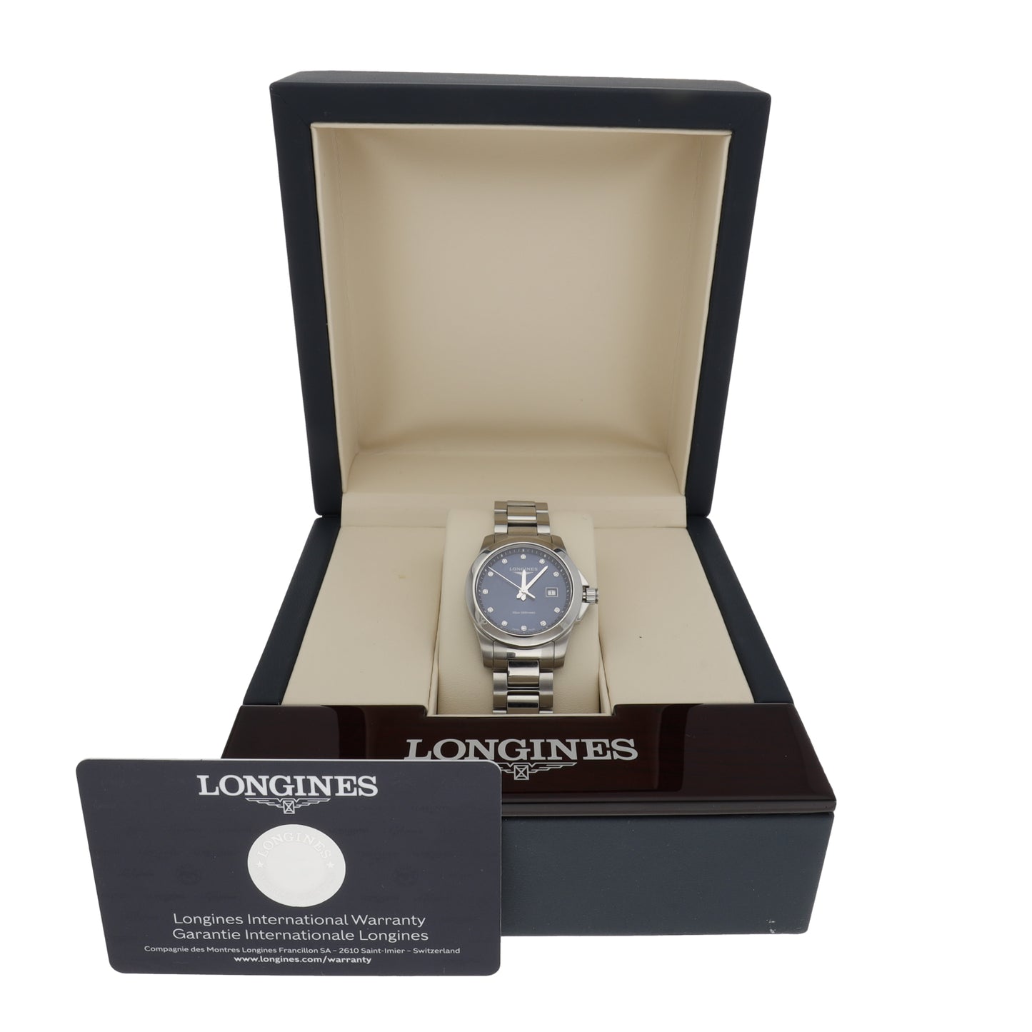 Longines Conquest L3.376.4 29.5mm Stainless Steel Watch