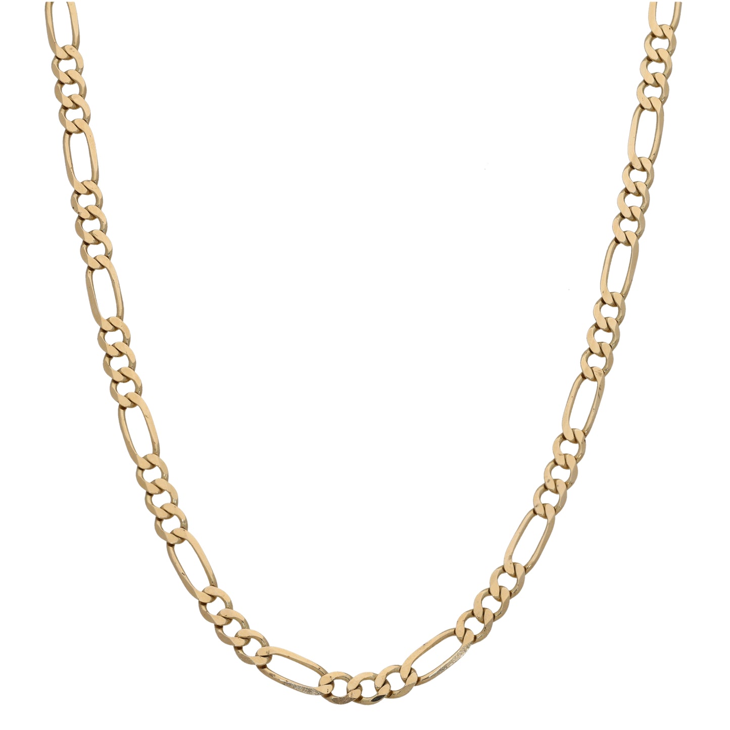 9ct Gold Figaro Chain 22"