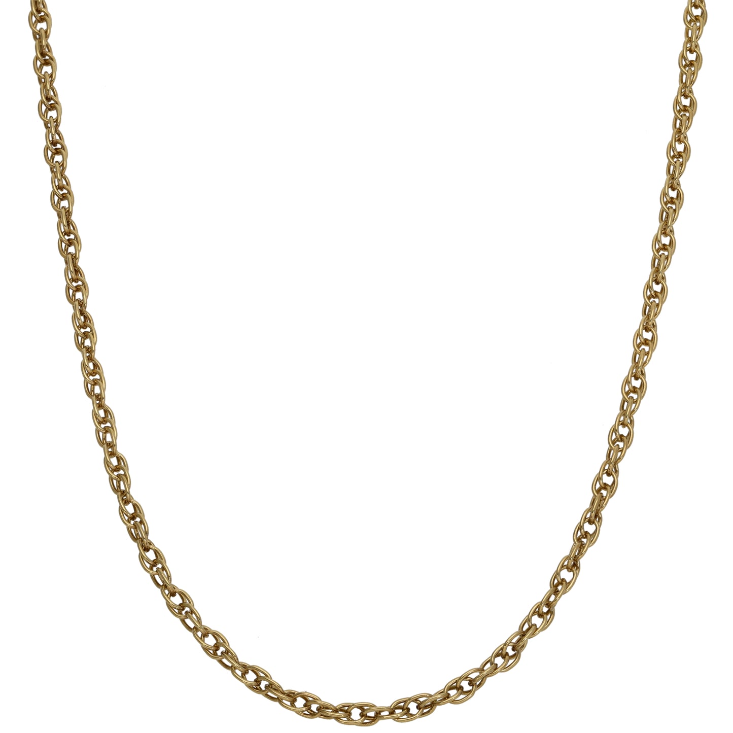 9ct Gold Fancy Necklace 24"