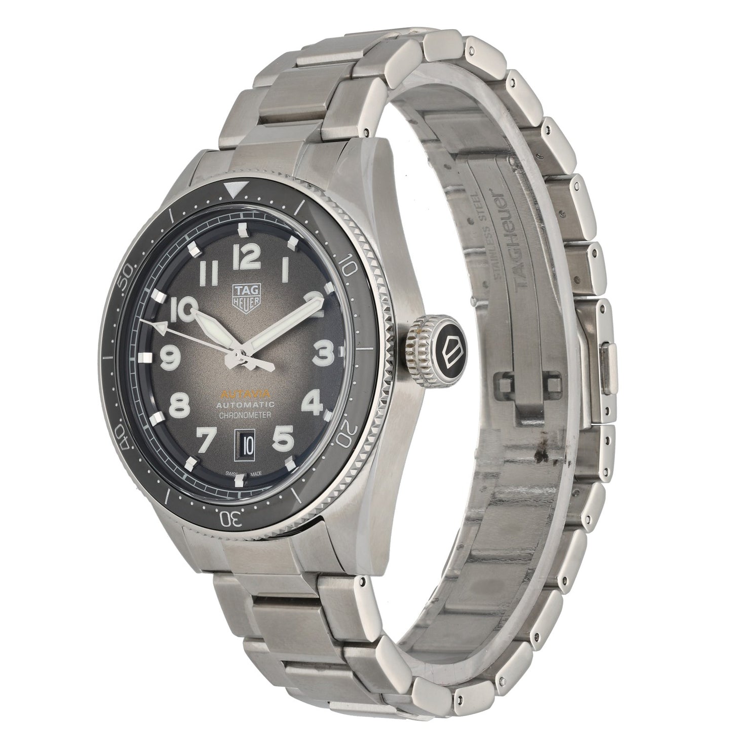 Tag Heuer Autavia WBE5114 42mm Stainless Steel Watch