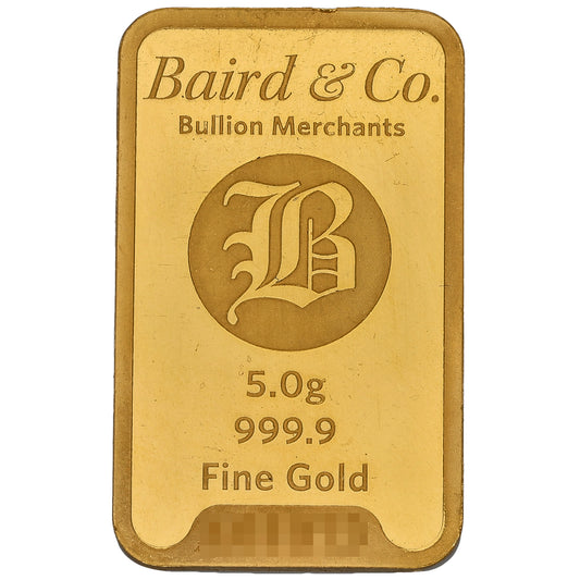 24ct 5g Gold Bar