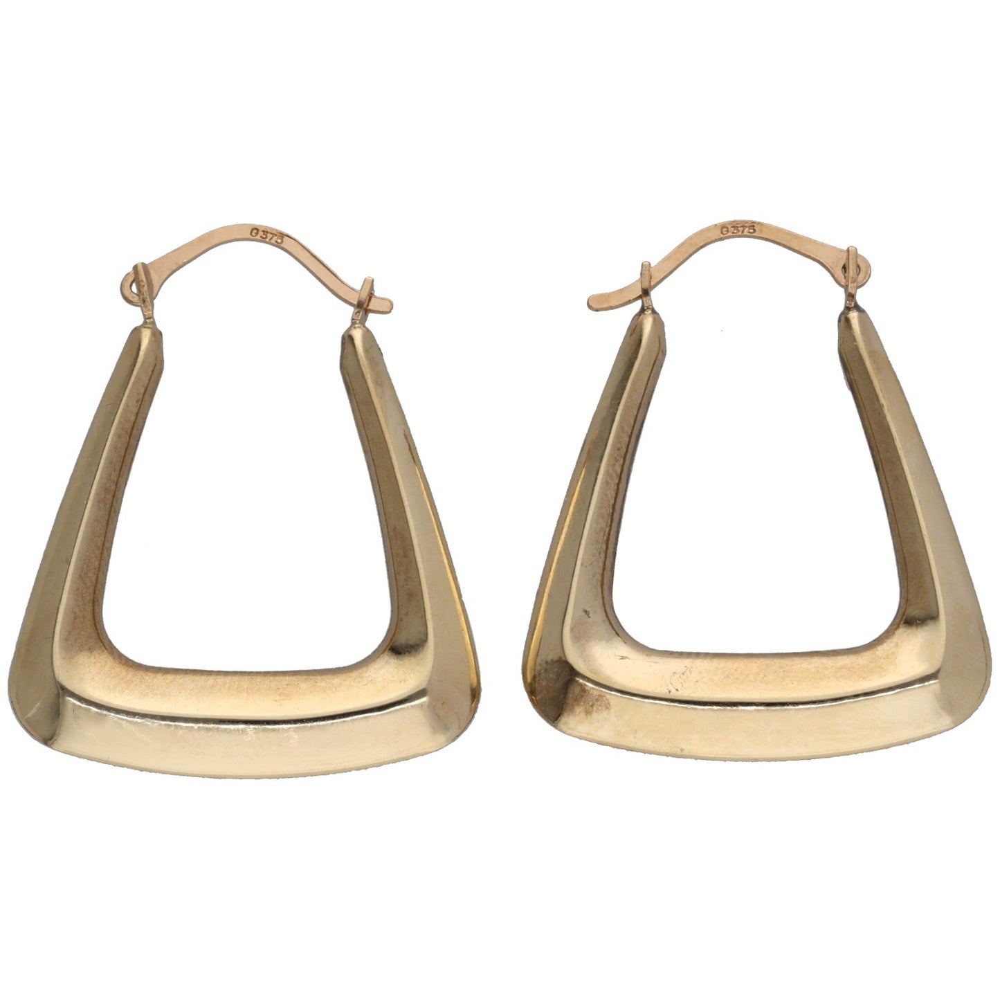 9ct Gold Creole Earrings