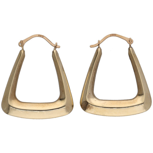 9ct Gold Creole Earrings