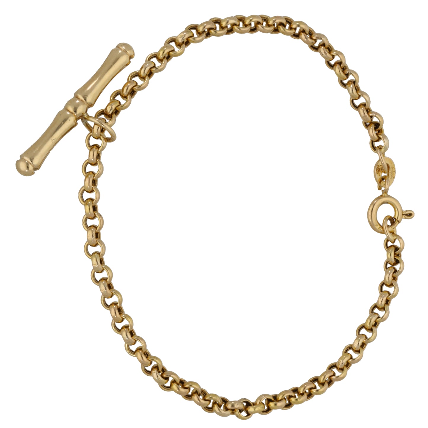 9ct Gold Belcher Bracelet