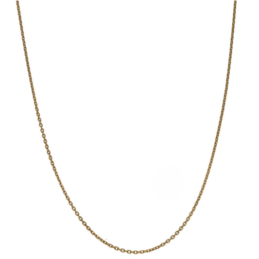 18ct Gold Fancy Necklace 16"