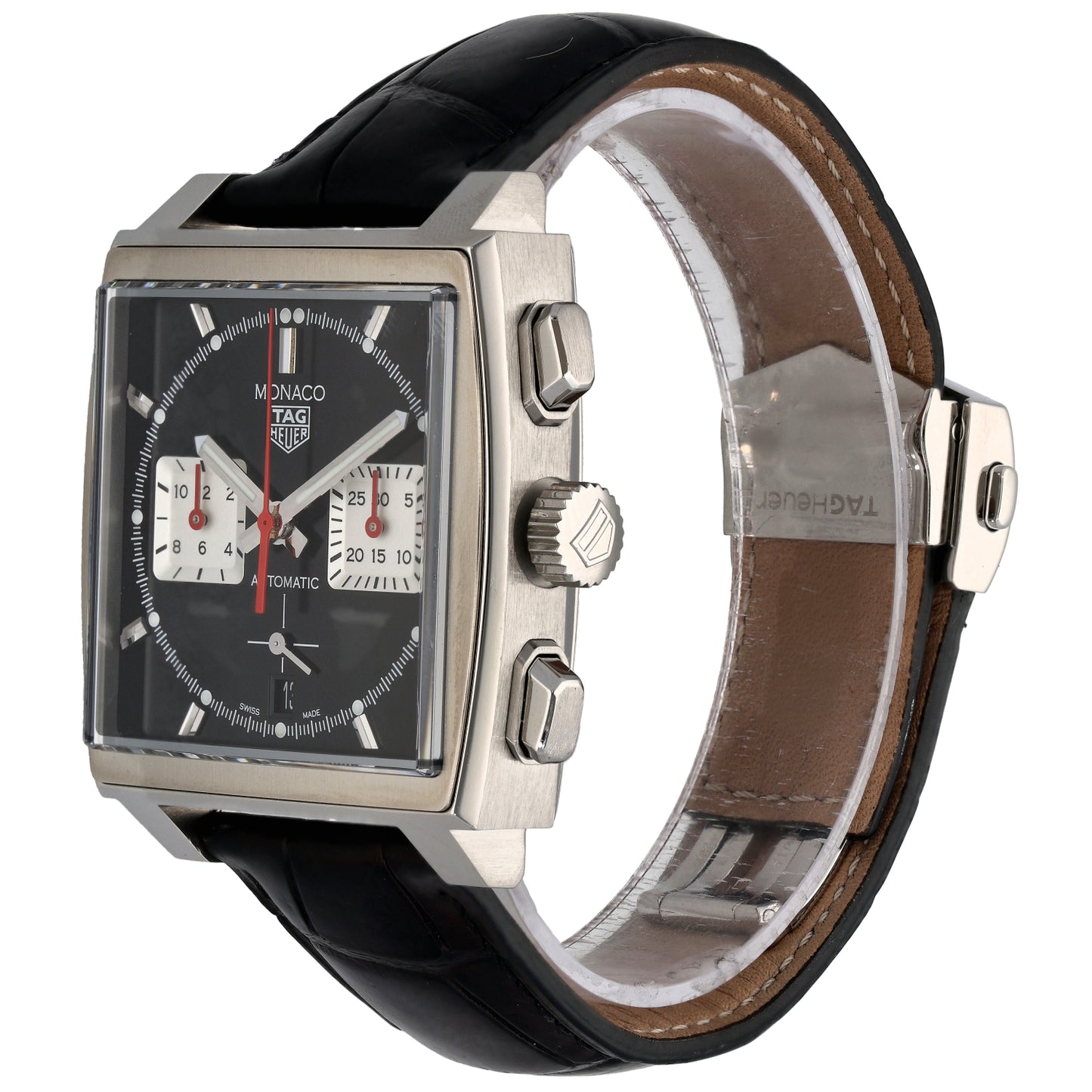 Tag Heuer Monaco CBL2113 39mm Stainless Steel Watch