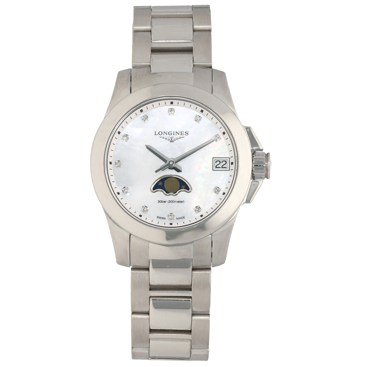 Longines Conquest L3.380.4 29.5mm Stainless Steel Watch