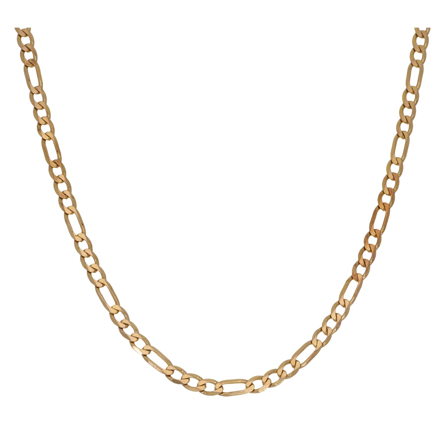 9ct Gold Figaro Chain 16
