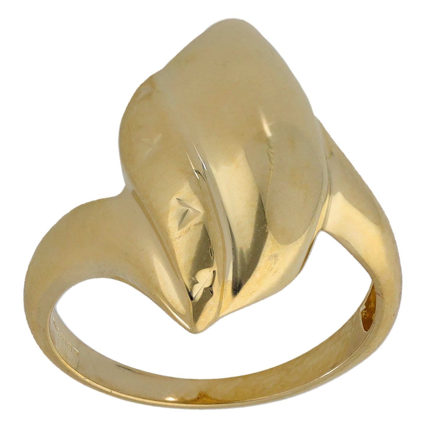 9ct Gold Alternative Ring Size M