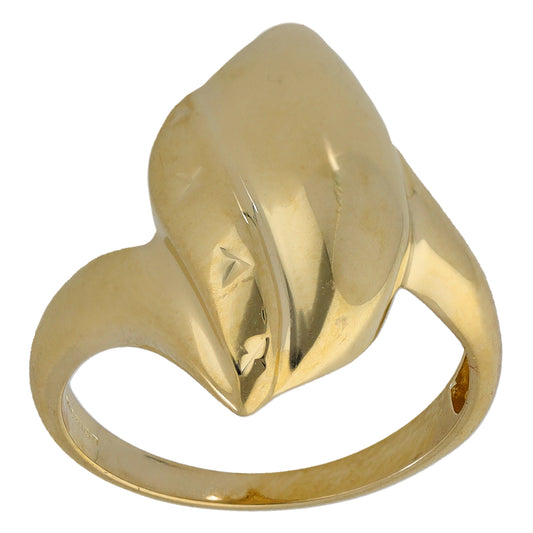 9ct Gold Alternative Ring Size M