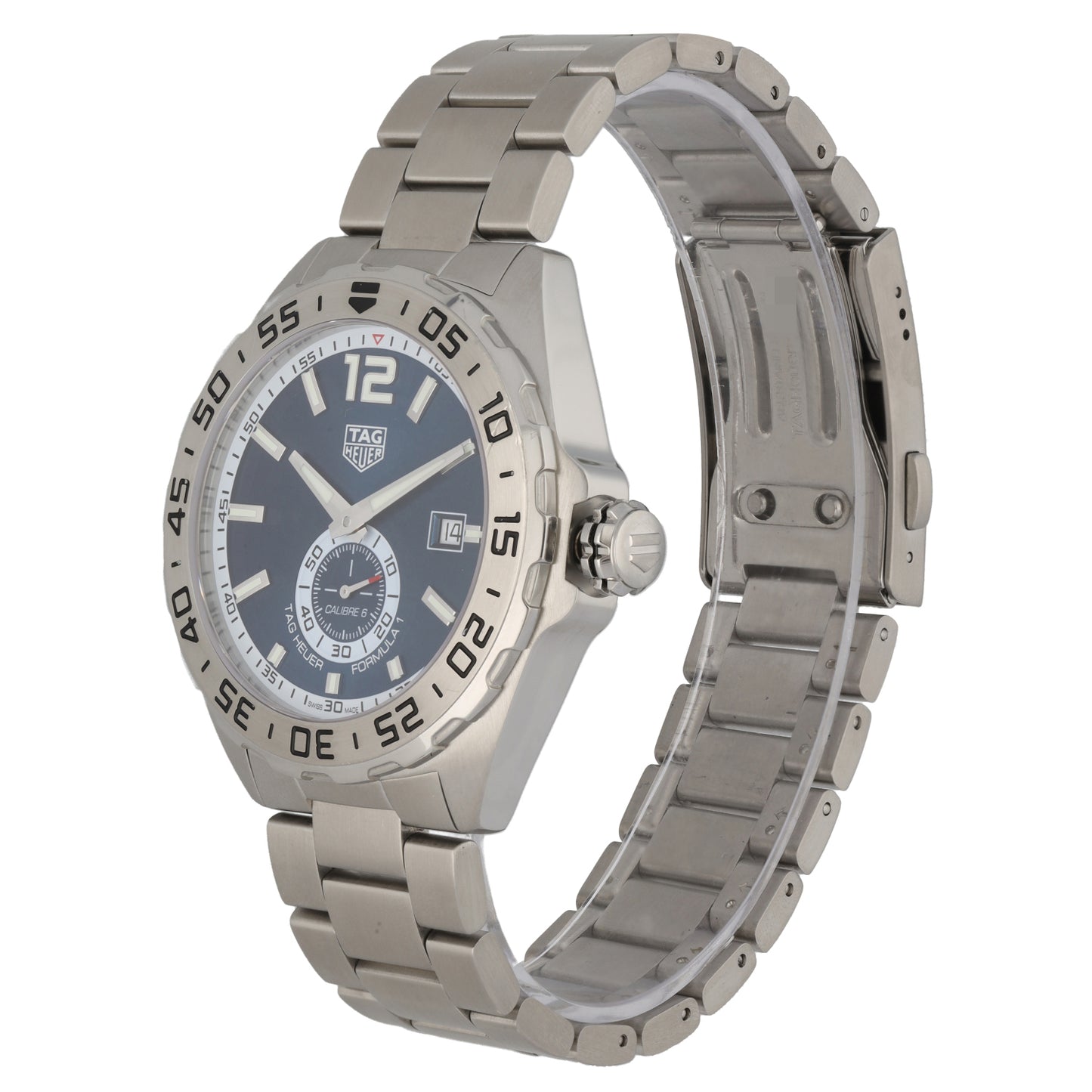 Tag Heuer Formula 1 WAZ2014 43mm Stainless Steel Watch