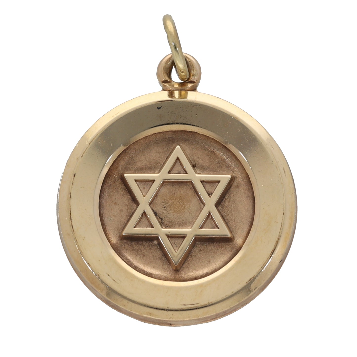 9ct Gold Star of David Pendant