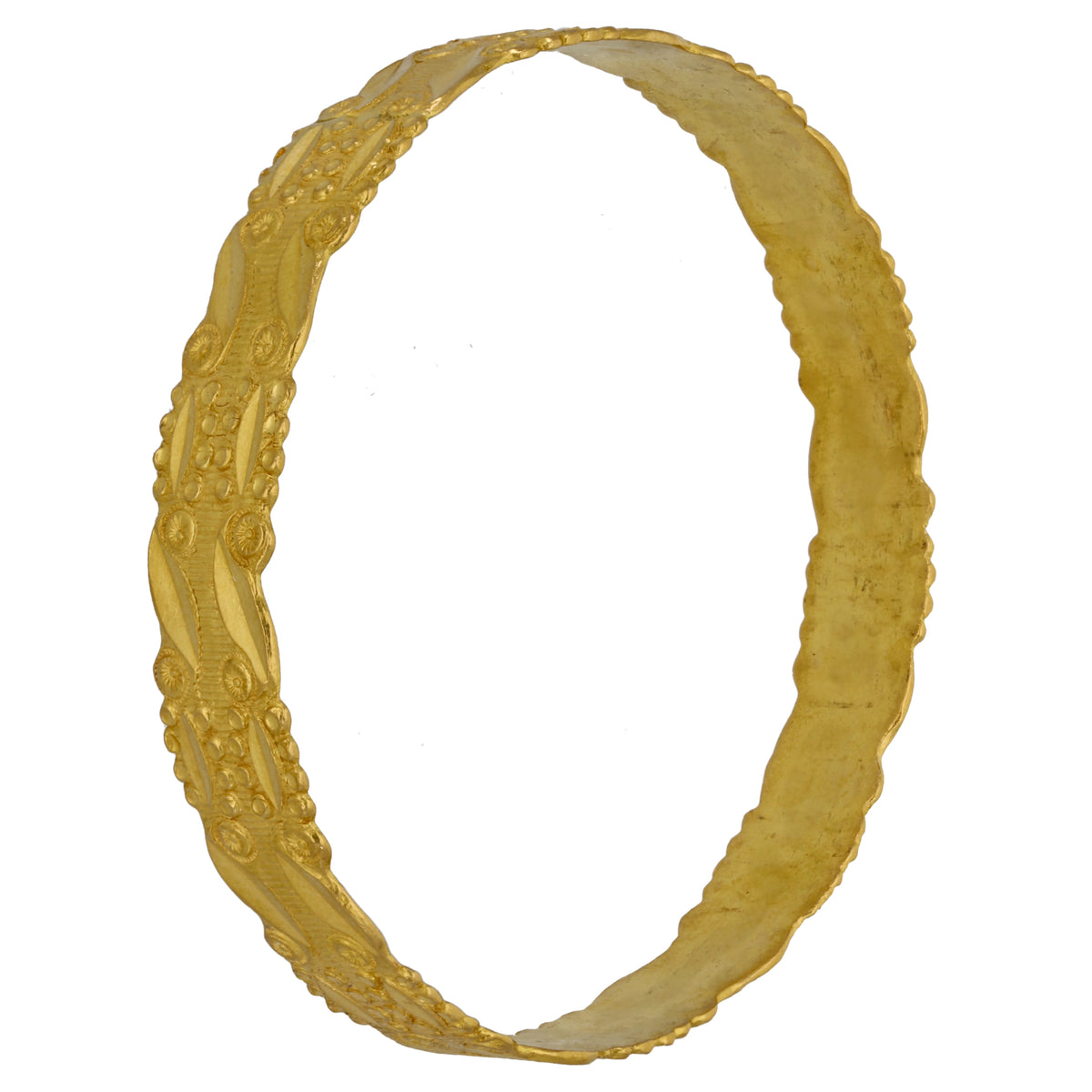 22ct Gold Alternative Bangle