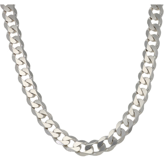 Sterling Silver Curb Chain 20"
