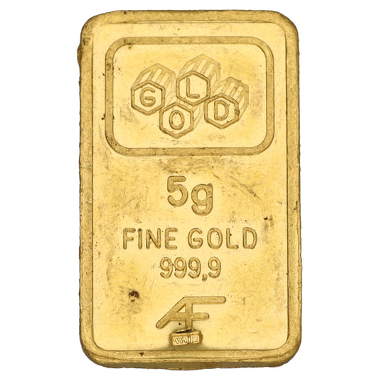 24ct 5g Gold Bar