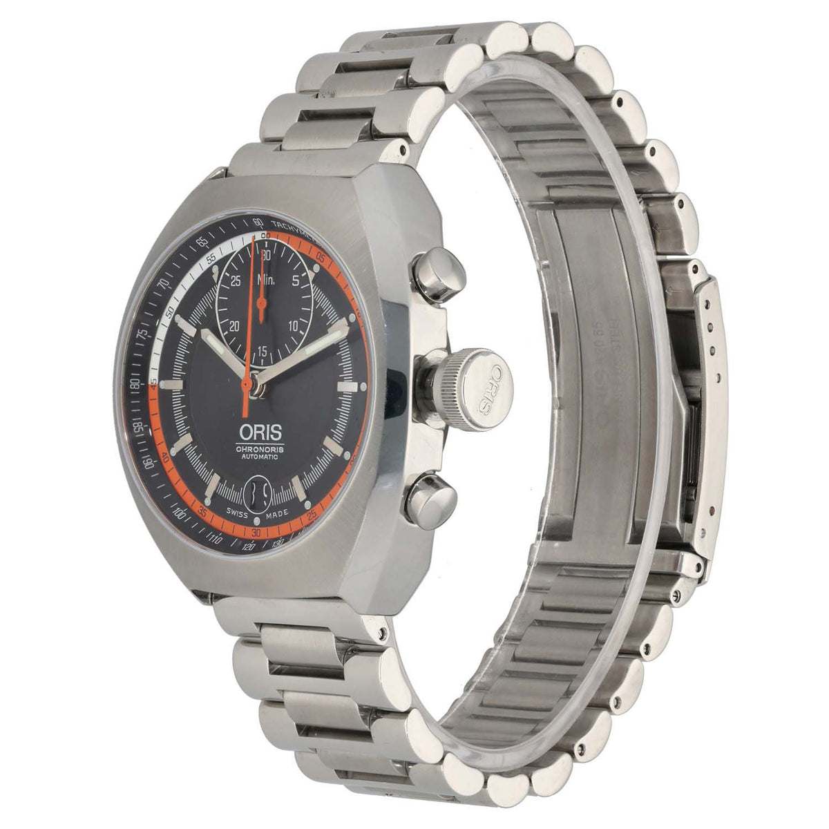 Oris Chronoris 7564 46mm Stainless Steel Watch