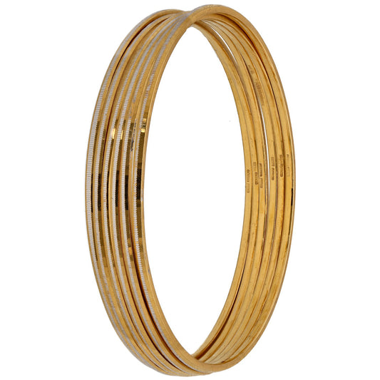 22ct Gold Set of Bangles