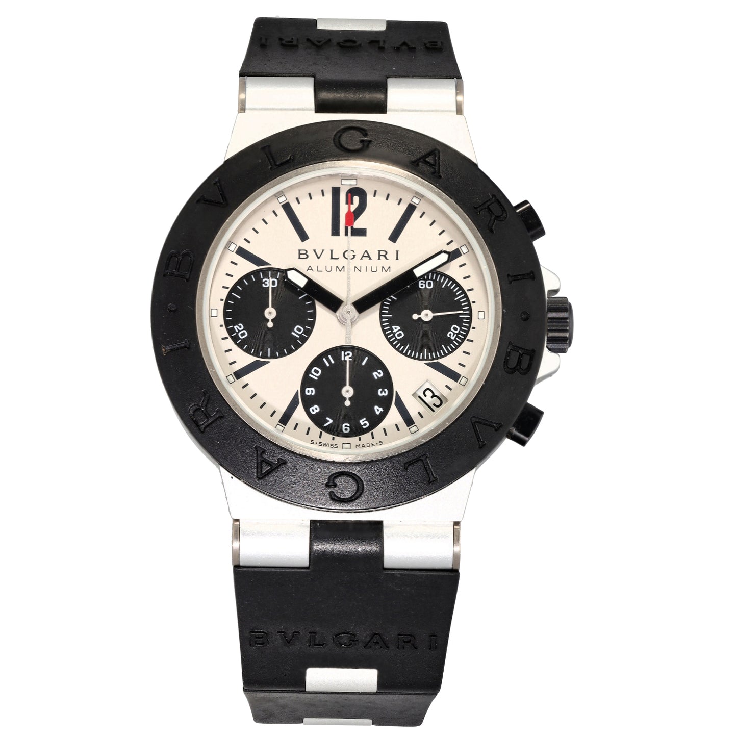 Bvlgari Diagono AC 38 TA 38mm Aluminium Watch
