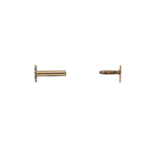 Load image into Gallery viewer, 9ct Gold Cross Nose Stud
