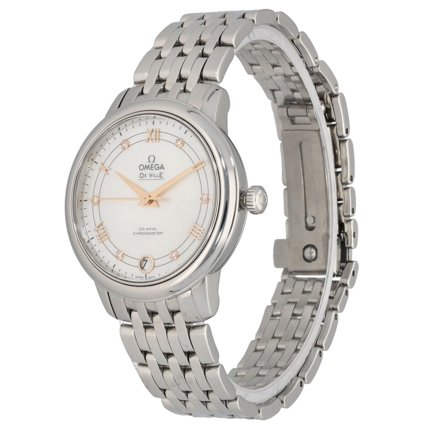 Omega De Ville Prestige 424.10.33.20.55.002 32.7mm Stainless Steel Watch