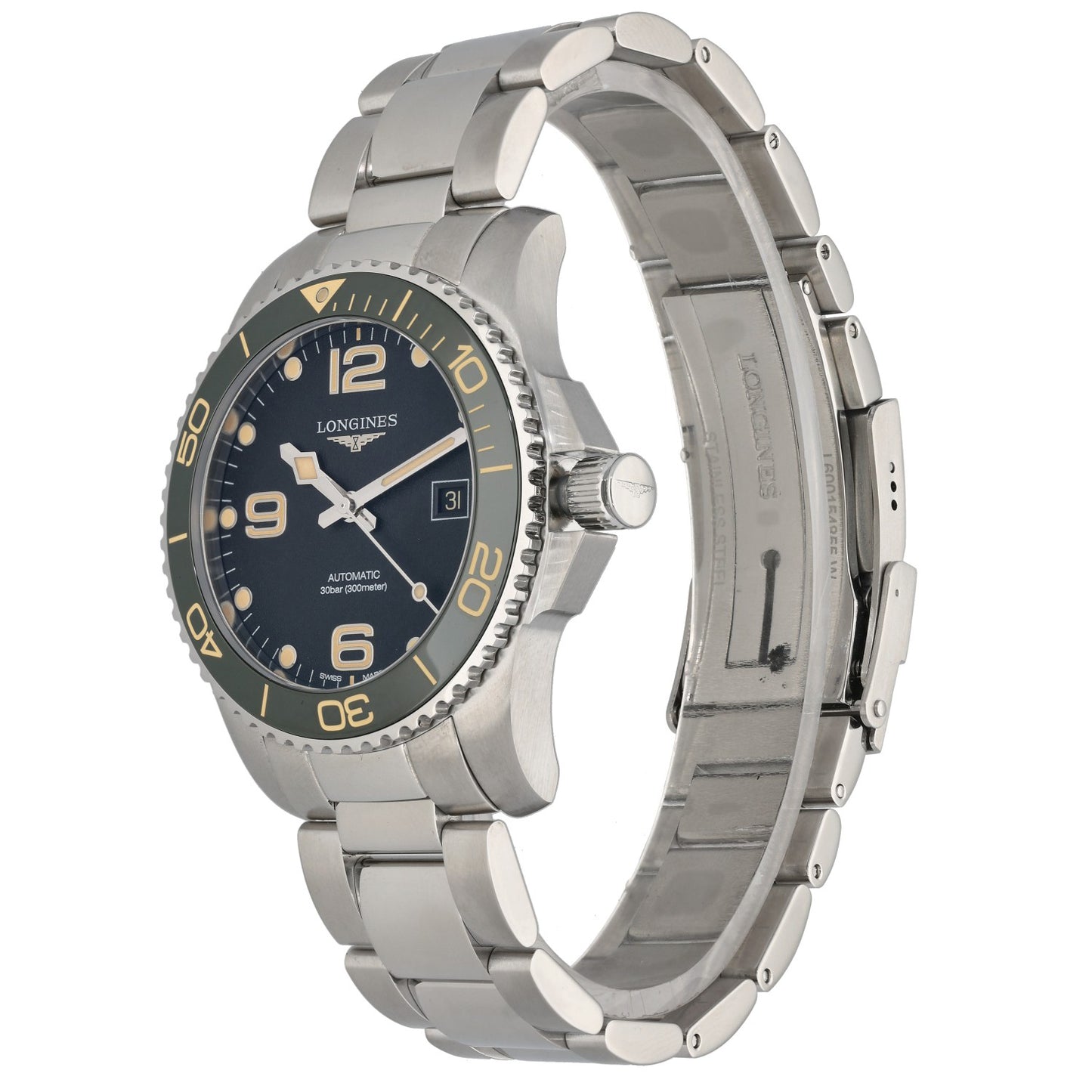 Longines Hydro Conquest L3.781.4 41mm Stainless Steel Watch