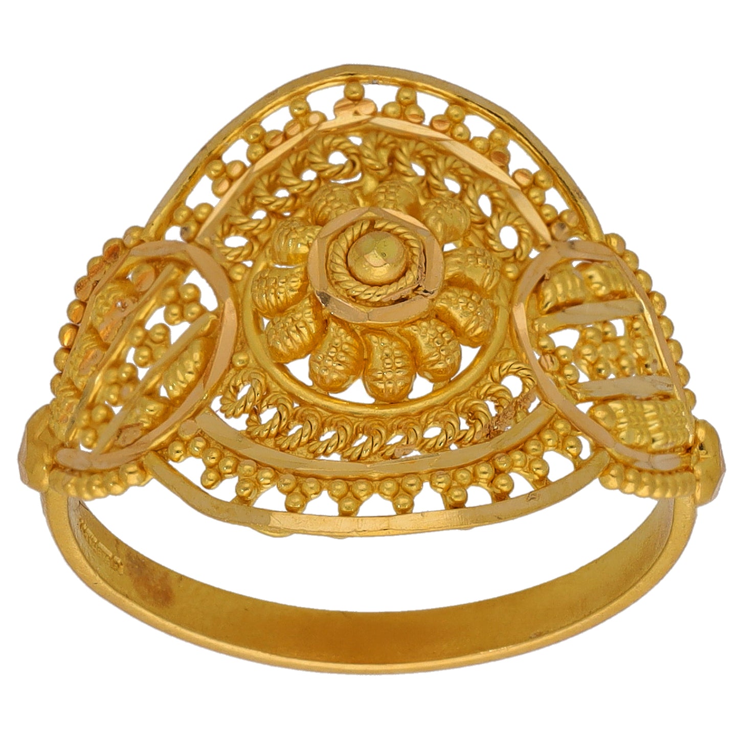 22ct Gold Alternative Ring Size O