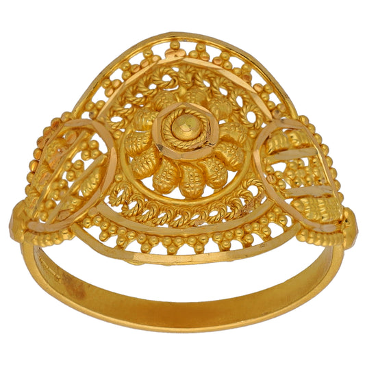 22ct Gold Alternative Ring Size O