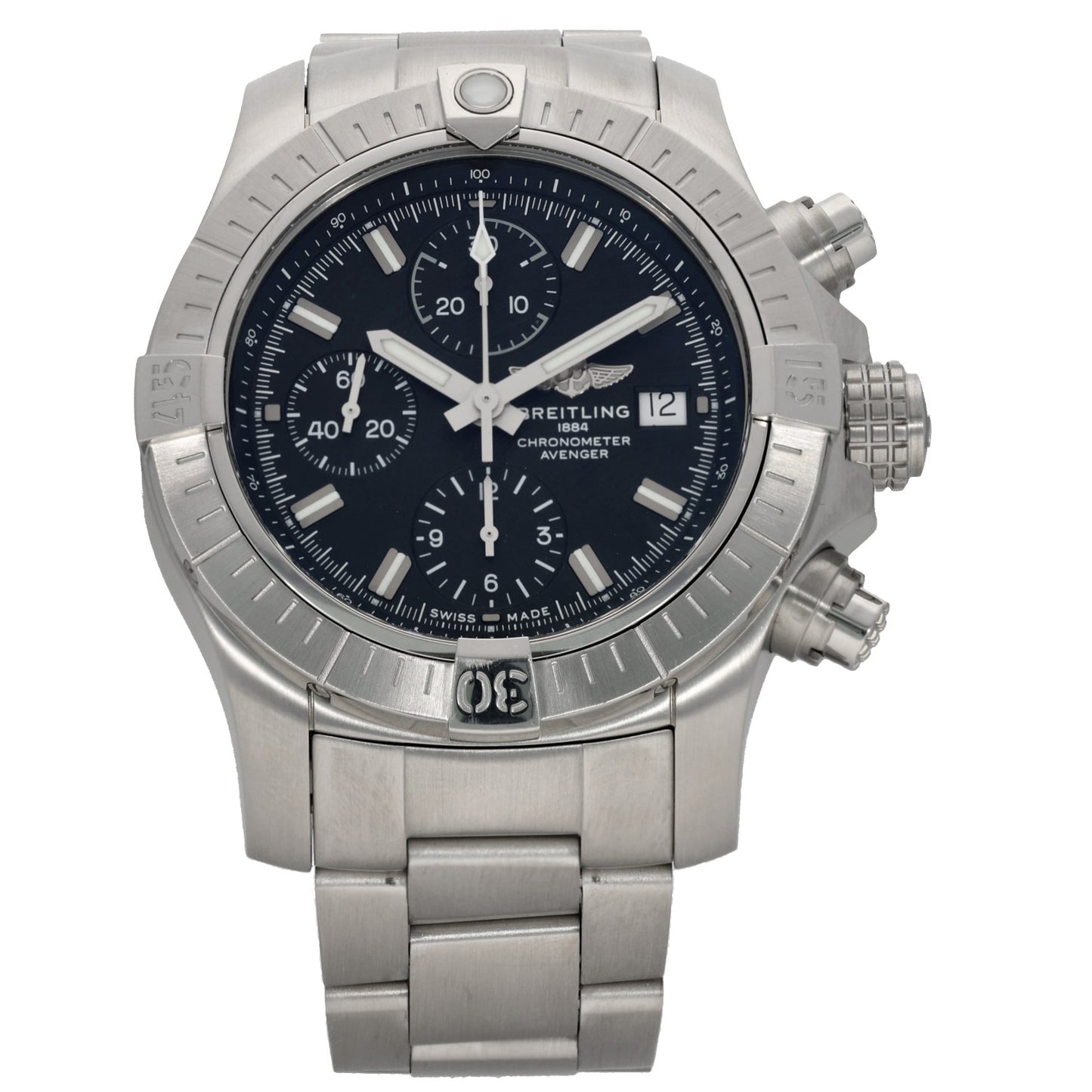 Breitling Avenger A13385 43mm Stainless Steel Watch