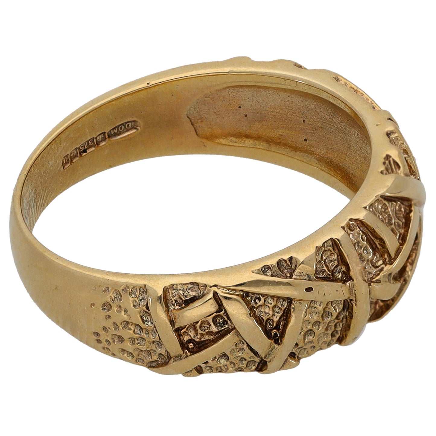 9ct Gold Alternative Ring Size P