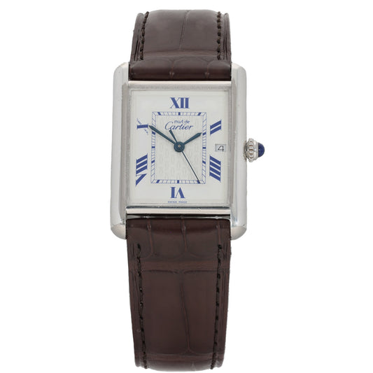 Cartier Must De W1014154 26mm Silver Watch