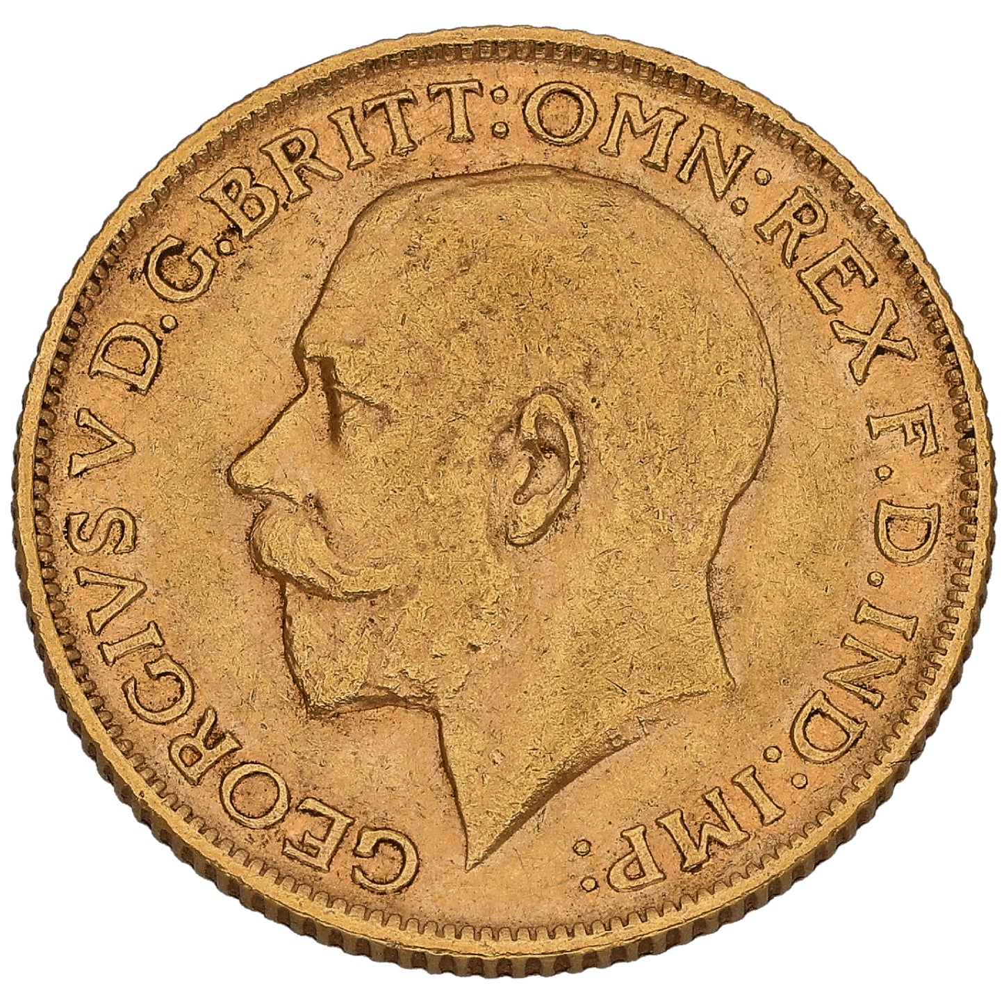 22ct Gold King George V Full Sovereign Coin 1912