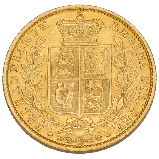22ct Gold Queen Victoria Full Sovereign Coin 1850