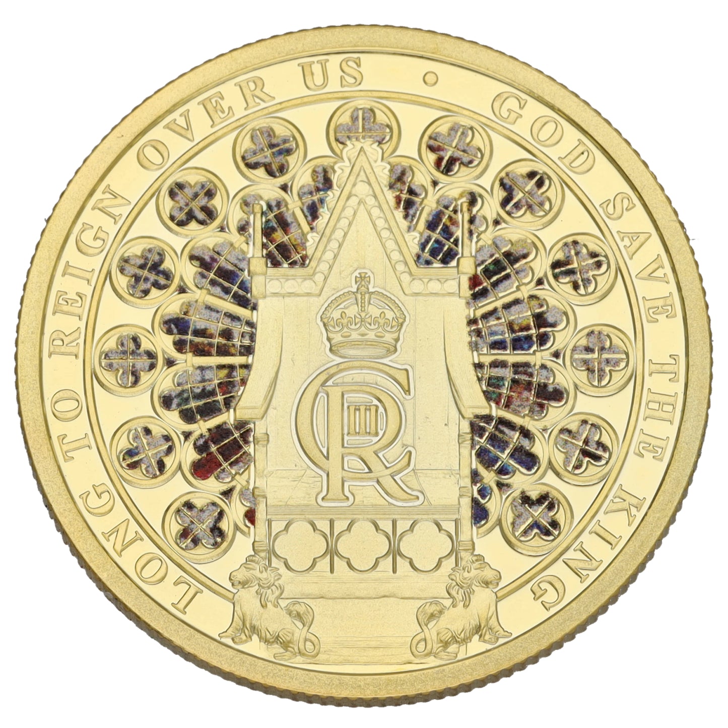 9ct Gold King Charles III Coronation Two Crowns Coin 2023