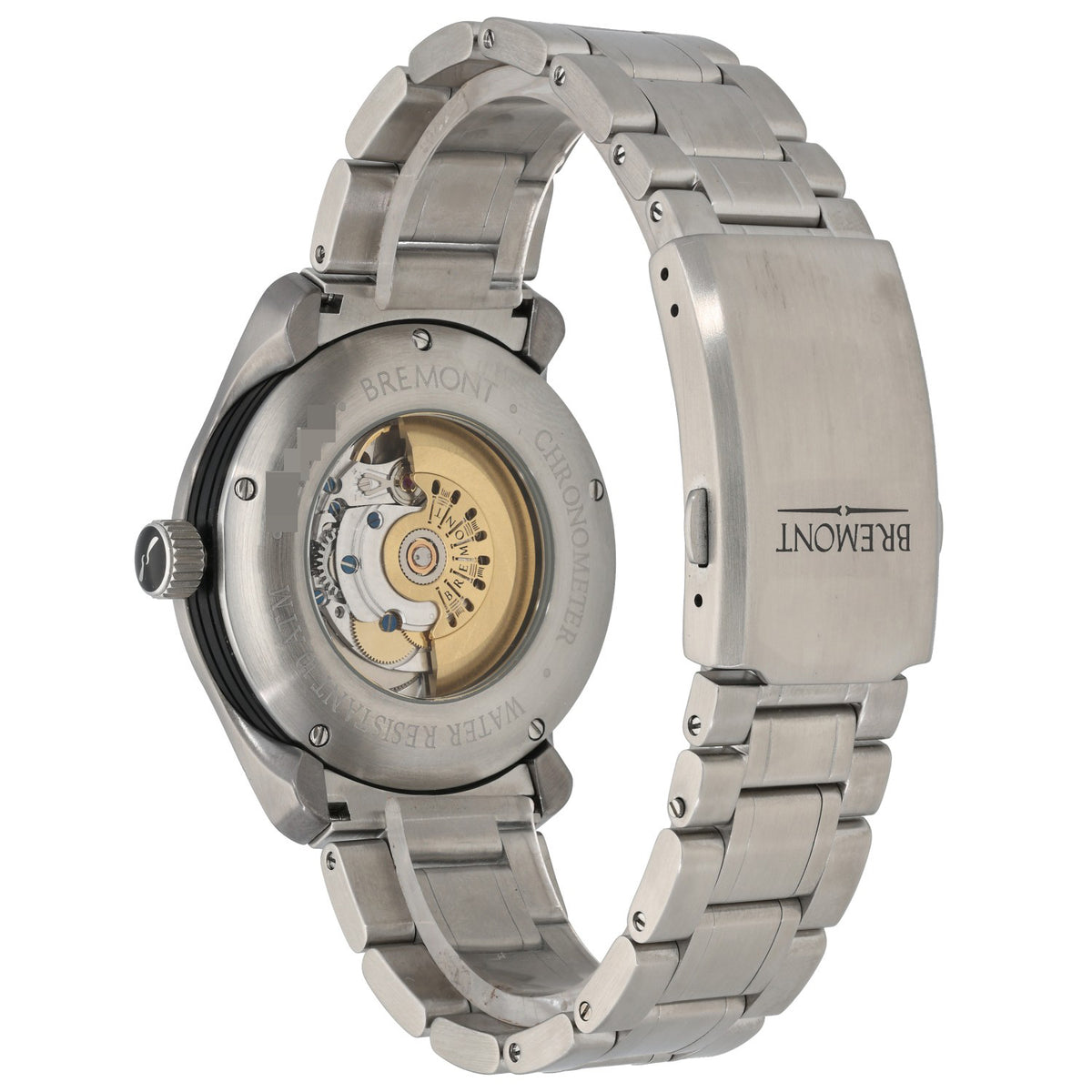Bremont Solo SOLO/WH-SI/BR 43mm Stainless Steel Watch