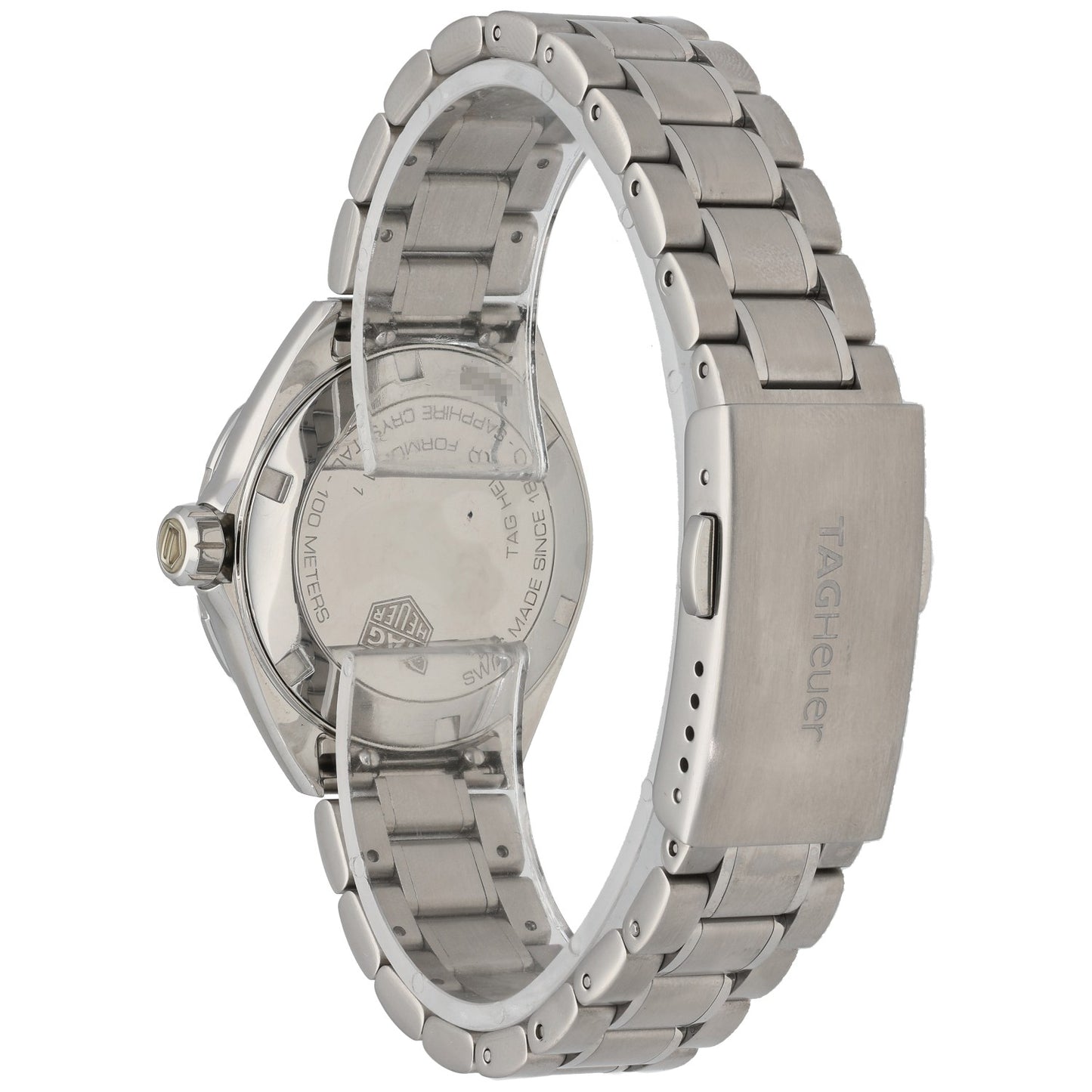 Tag Heuer Formula 1 WBJ1419, Mother of Pearl dial, Stainless Steel Watch - Rear Angled Image