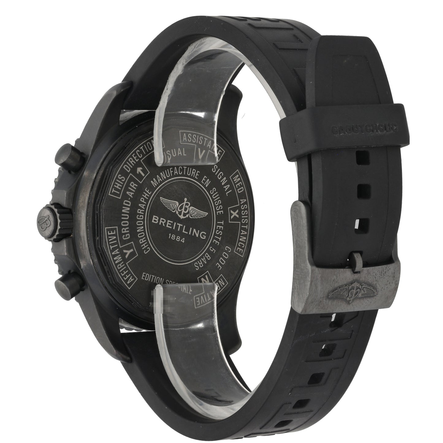 Breitling Chronospace Military M78367 46mm Ceramic Watch