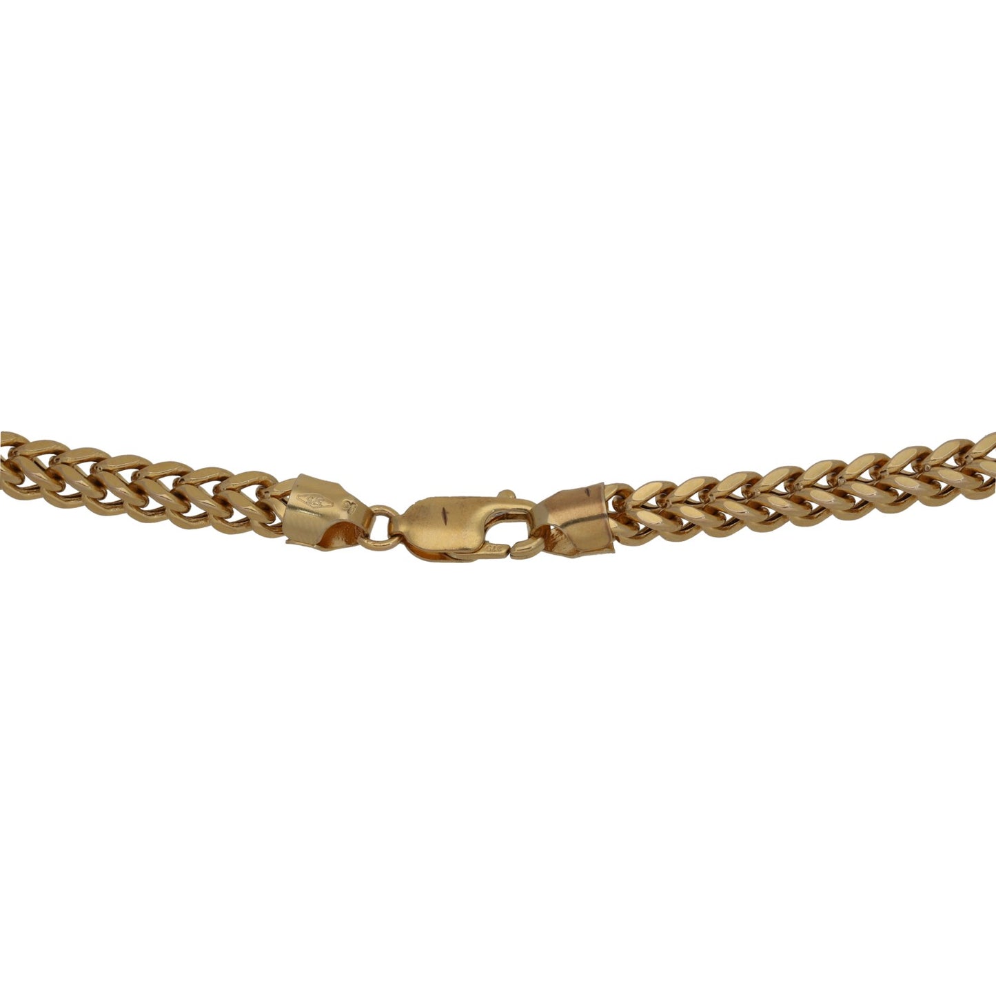 9ct Gold Foxtail Chain 24"