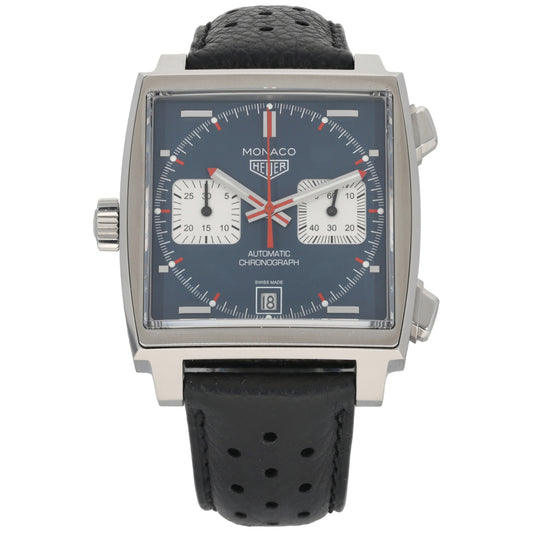 Tag Heuer Monaco CAW211P 39mm Stainless Steel Watch