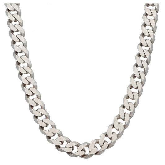 Sterling Silver Curb Chain 22"