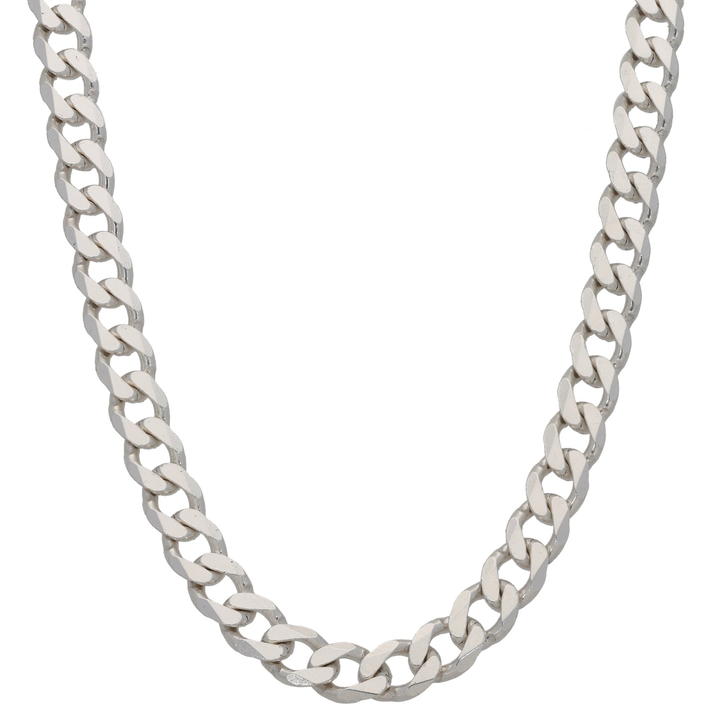 Sterling Silver Curb Chain 18"