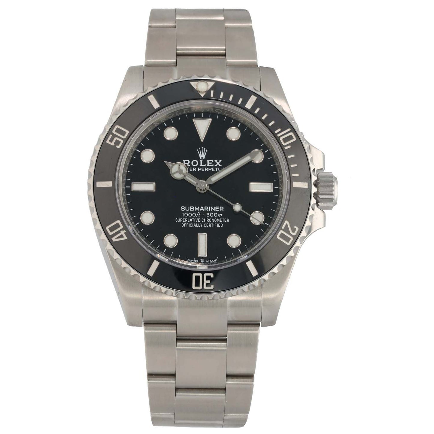 Rolex Submariner 124060 41mm Stainless Steel Watch