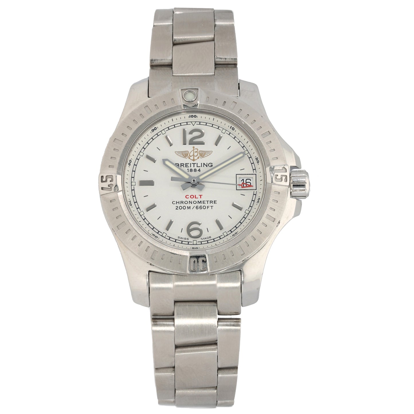 Breitling Colt A77388 33mm Stainless Steel Watch